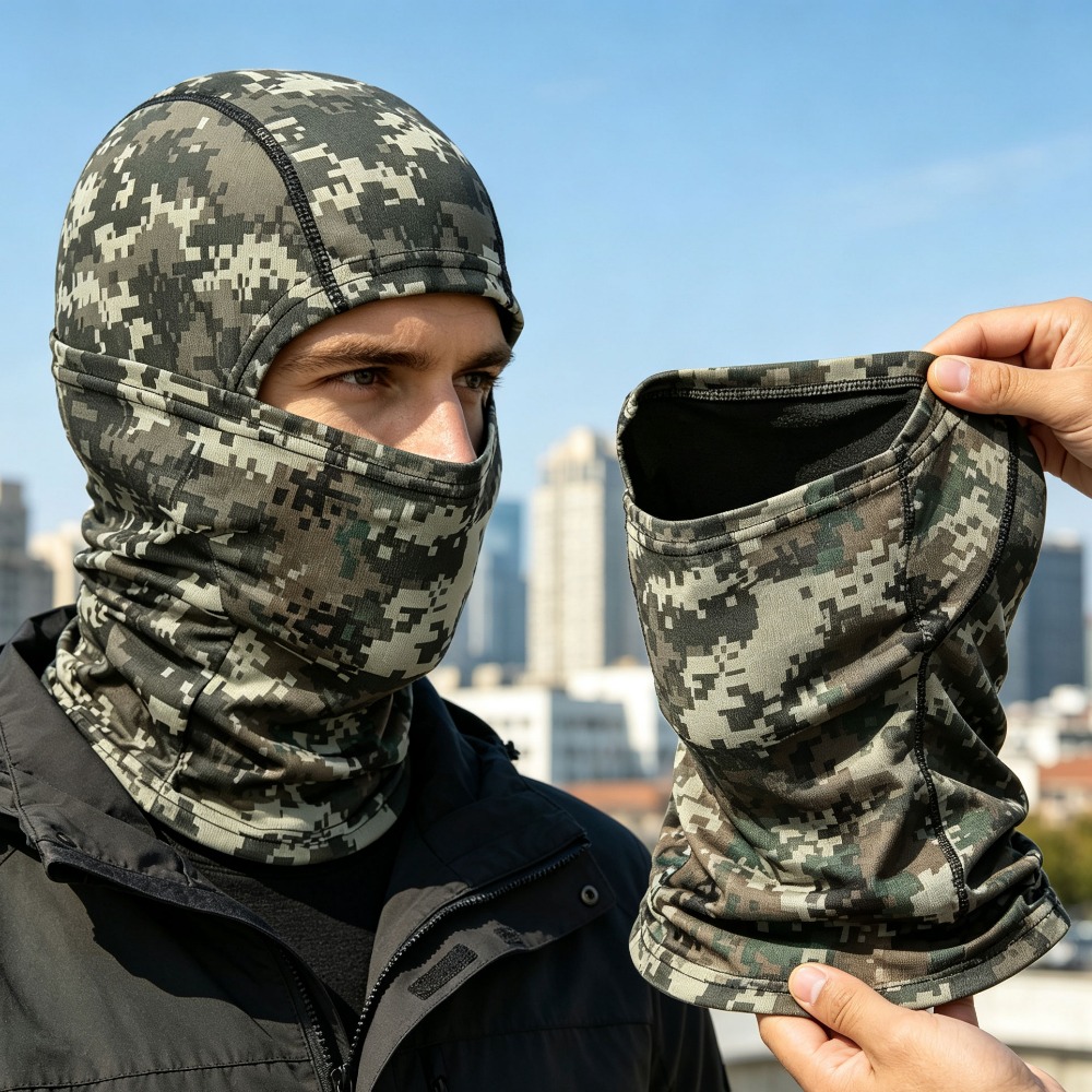Balaclava Ski Mask - Windproof Camouflage Full Face Balaclava Ski