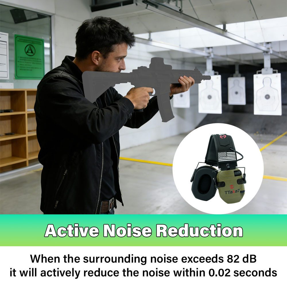 New Tactical Electronic Shooti - Earmuffs Foldable ulasan dan harga