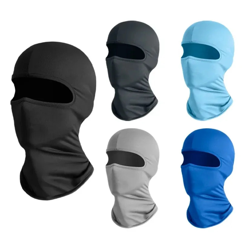 1PCS Unisex Ice Silk Mask Moto - Balaclava Ski Mask ulasan dan harga