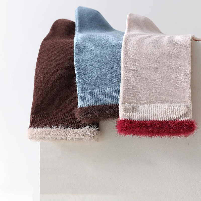 3 Pairs Women's Wool Socks Sea - Thermal Sock Wool ulasan dan harga