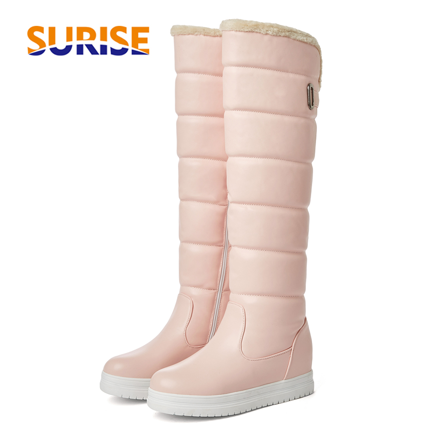 Winter Fur Knee-high Platform  - Waterproof Winter Boot ulasan dan harga