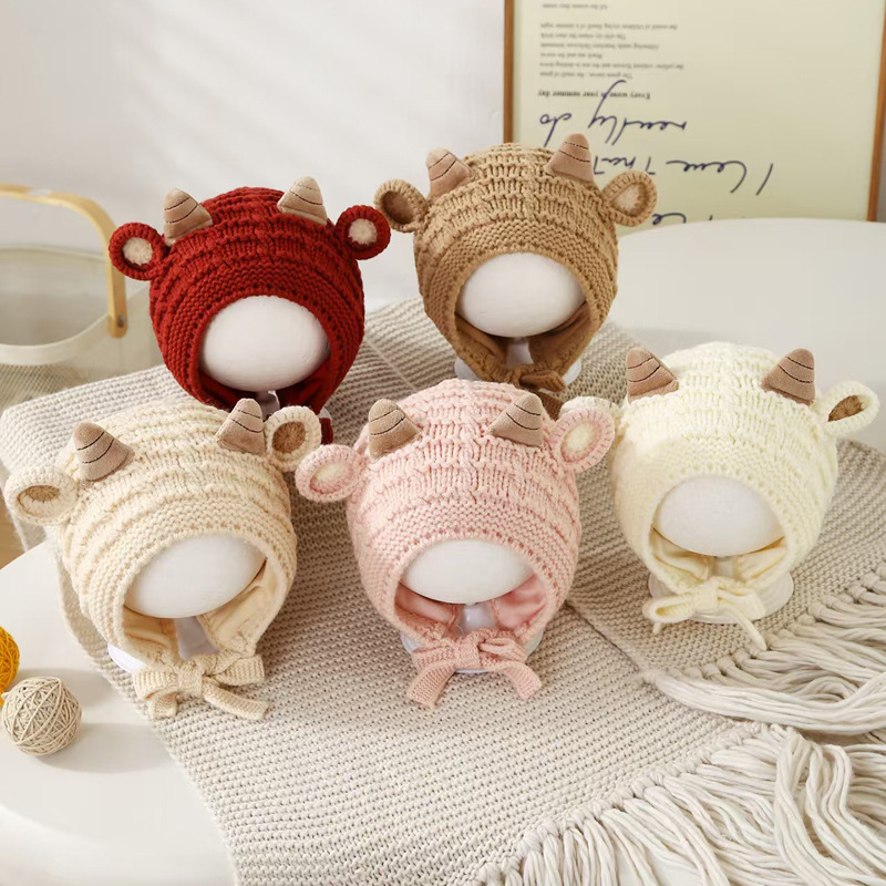 Baby Winter Knitted  Warm Hat  - Knit Beanie Hat Warm ulasan dan harga