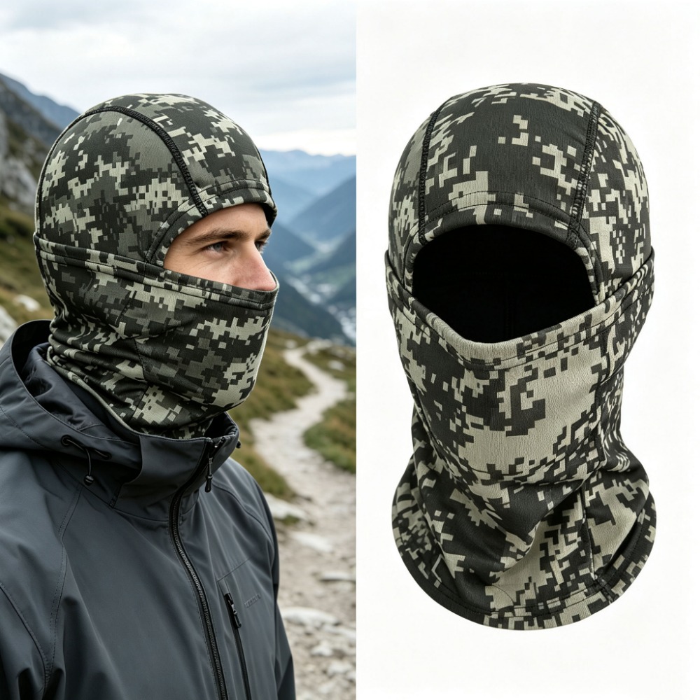 Windproof Camouflage Balaclava - Balaclava Ski Mask ulasan dan harga