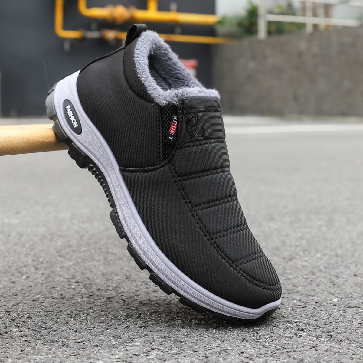 Fleece-lined and warm, stylish - Waterproof Winter Boot ulasan dan harga