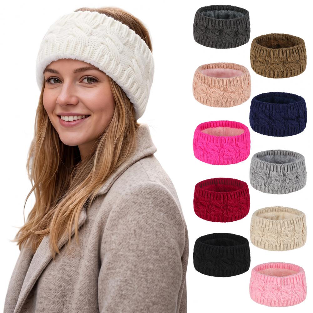 Winter Ear Warmers for Women W - Fleece Ear Warmer Band ulasan dan harga